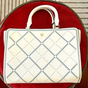 White Tori Burch Handbag